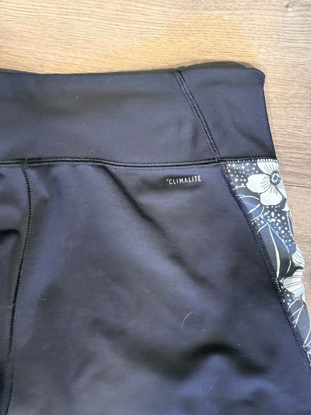 Adidas x The FARM Company Floral Logo Tape Climalite Leggings Size XL - Picture 12 of 12